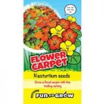 Nasturtium Seeds – Flower Carpet (Dayglow Mix)