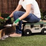 Garden Mobile Rotating Seat&Tool Store