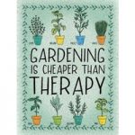 Gardening Therapy Sign