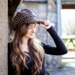 The Tatton Hat – Giant Black Houndstooth