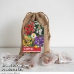 Happy Bee Flower Bulb Mixture in Hessian Bag